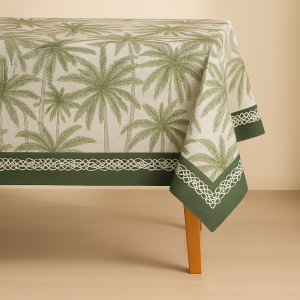 Mantel rectangular palmar 6-8 puestos