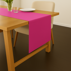 Camino mesa fucsia