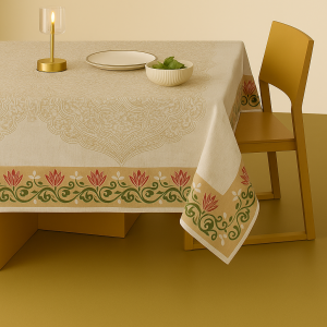 Mantel rectangular 6-8 puestos araby