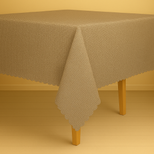 Mantel rectangular rattan 6-8 pto 140x250 cms