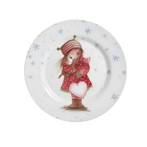 Plato postre/entrada sweet christmas