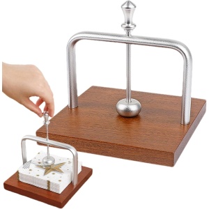 Servilletero acero inoxidable /madera plata