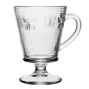 Set 6 set mugg vidrio