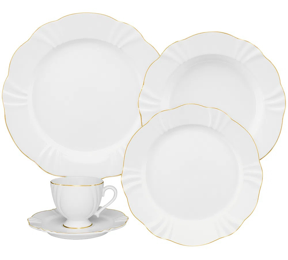 Vajilla porcelana 30 pzas 6 ptos so…