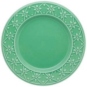 Plato llano ceramica 26 cms mendi salvia -nk02-7303 h.a.i