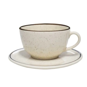 Set taza te/café con platillo brisa 7 onz