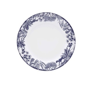 Plato postre/entrada porcelana toile de jouy 22cm