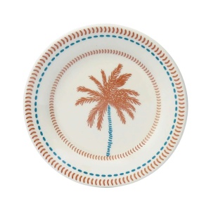 Plato postre/entrada caribe 18cm