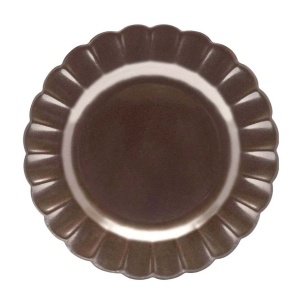 Plato llano porcelana anis 27,5cm
