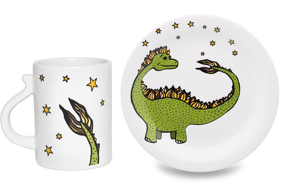 Set vajilla infantil 2 pz dinosauri…