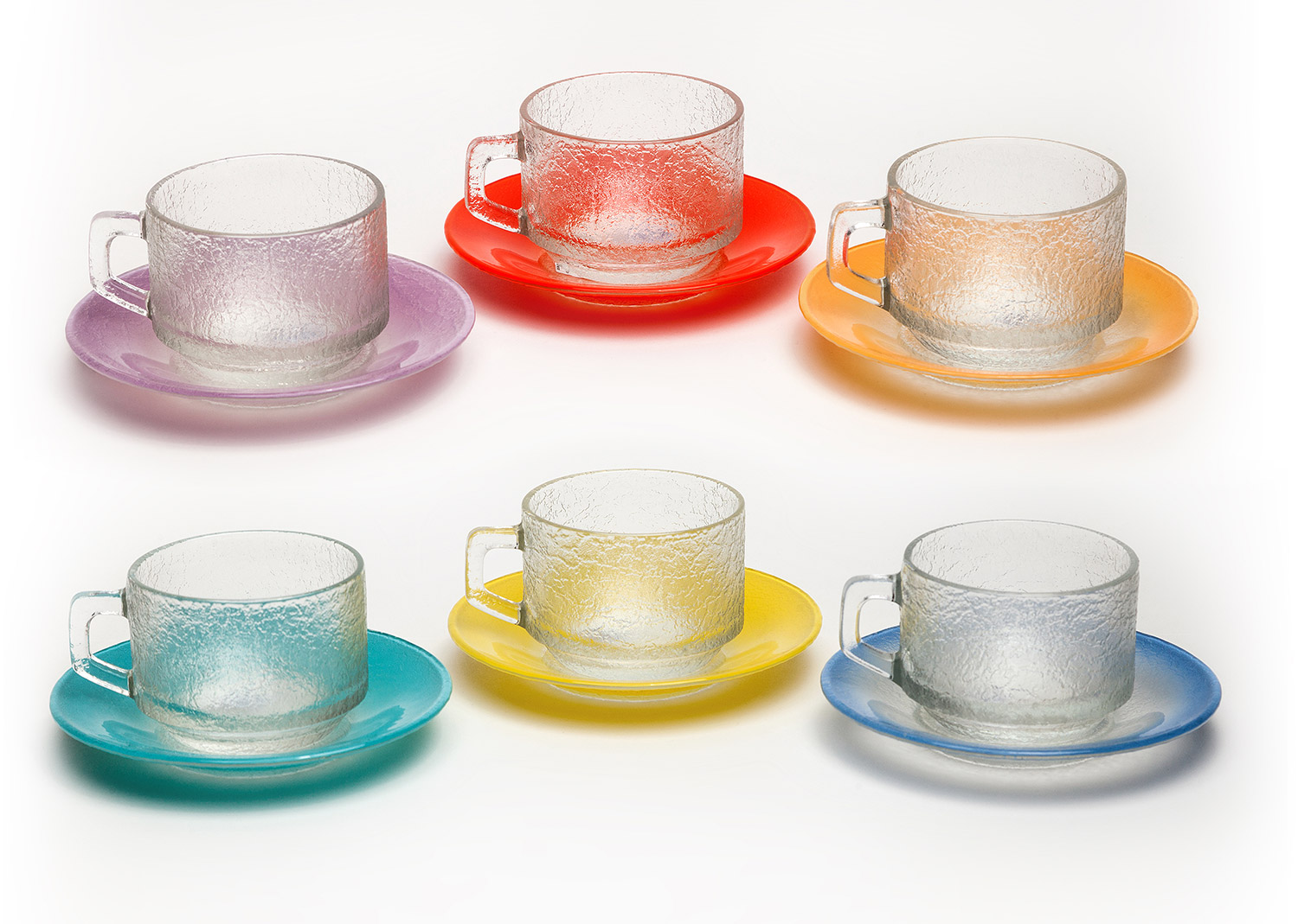 Vajilla cafe  multicolor 6 puestos …