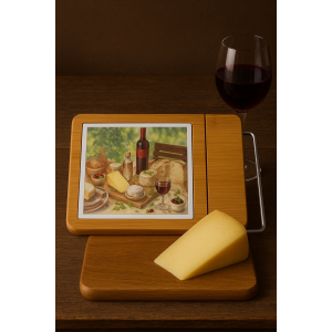 Tabla queso con cortador