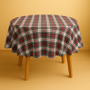 Mantel redondo 1.5 mts tartan bruce